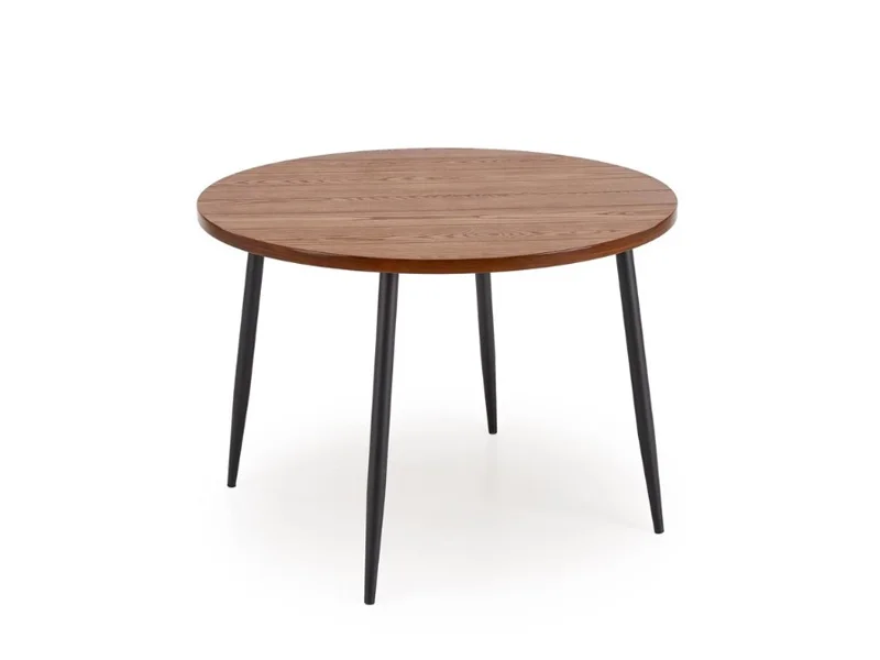 Стол обеденный HALMAR BARRY орех/черный 105